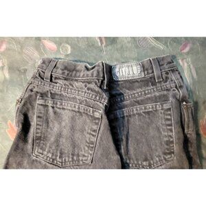 Gitano Black Jeans Vintage 1980s Size 6 Average